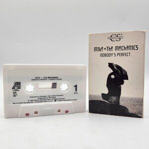 Mike + The Mechanics Nobodys Perfect Cassette Single 1988 Atlantic 4 88990